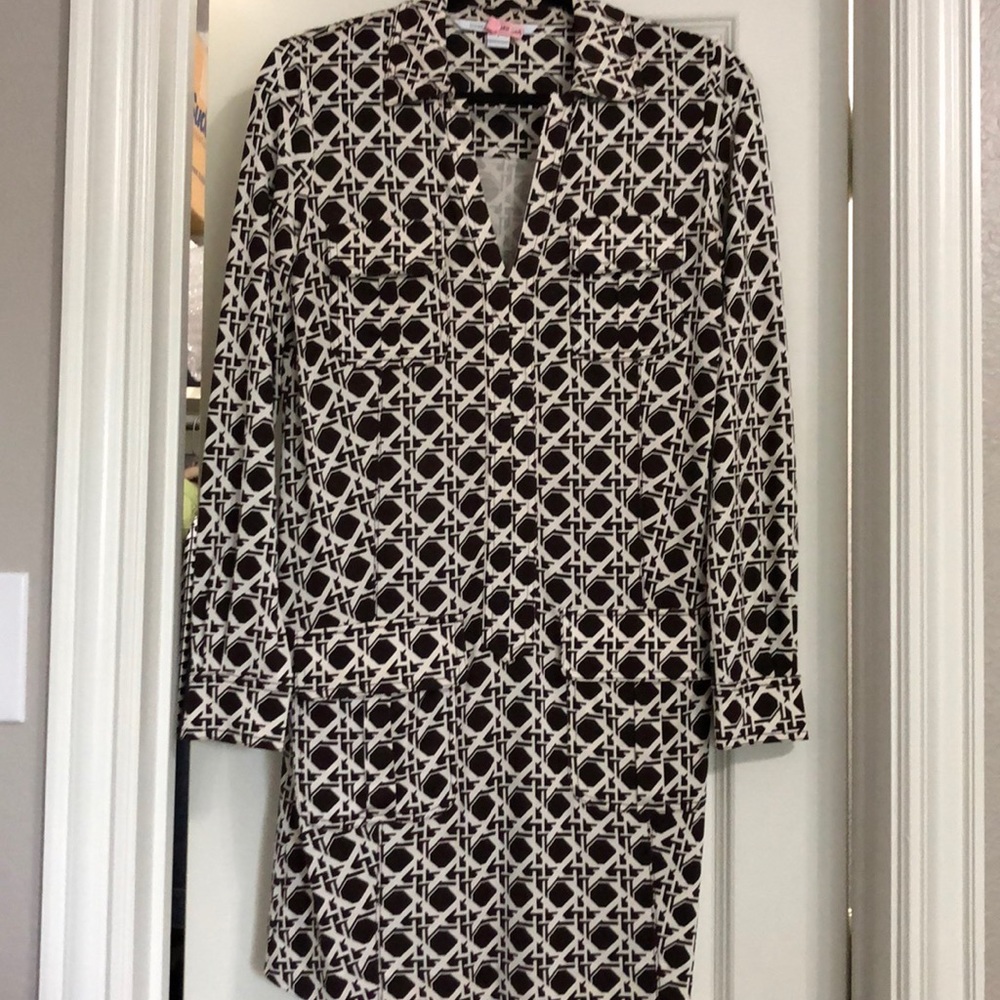 DVF Shift Dress